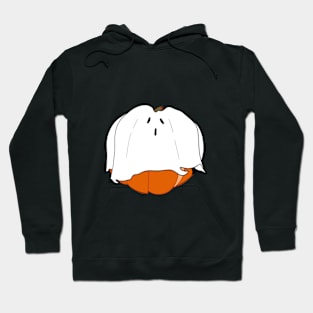 Spooktacular Pumpkin Ghost Halloween Hoodie